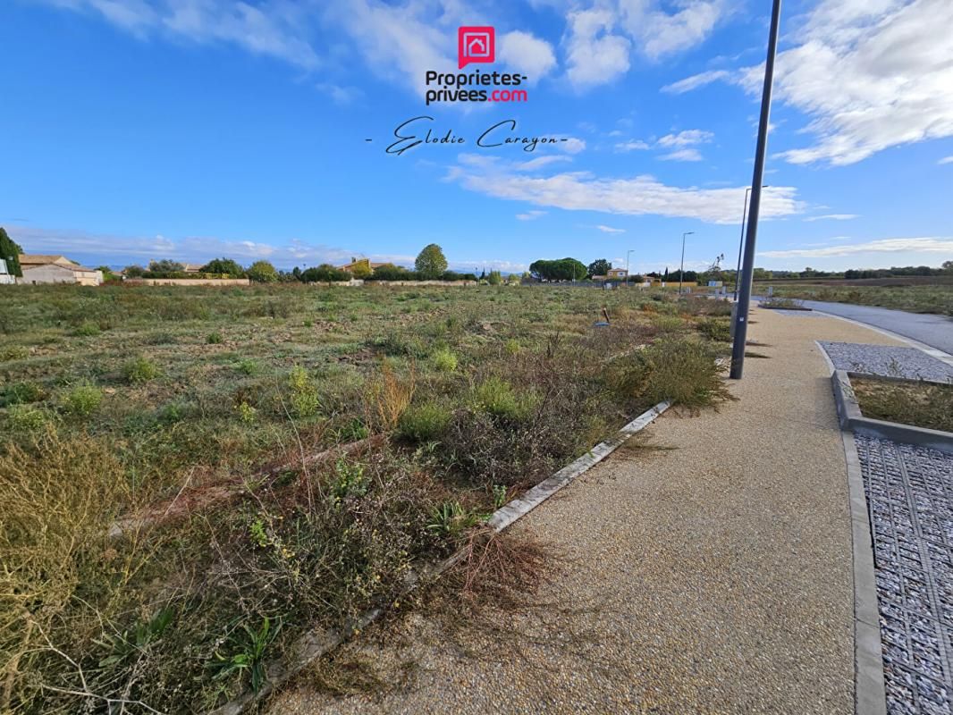 VILLESEQUELANDE Terrain à 10min ouest de Carcassonne - 600 m2 viabilisé 2