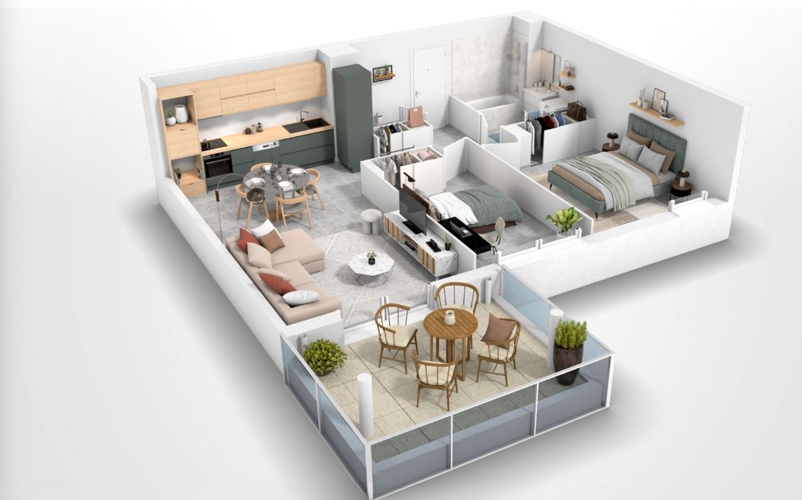 SETE Appartement T3 ? Élégance & Art de Vivre au Coeur d'un Cadre d'Exception 2