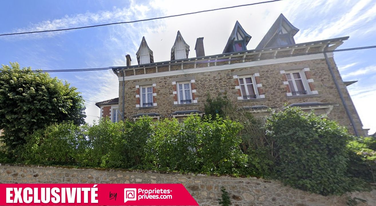 LIMOGES SOUS COMPROMIS - Belle maison bourgeoise belle époque  _ 11 pièces, 240m² (poss. 4 apts), GARAGE, JARDIN CLOS de 520m² 2