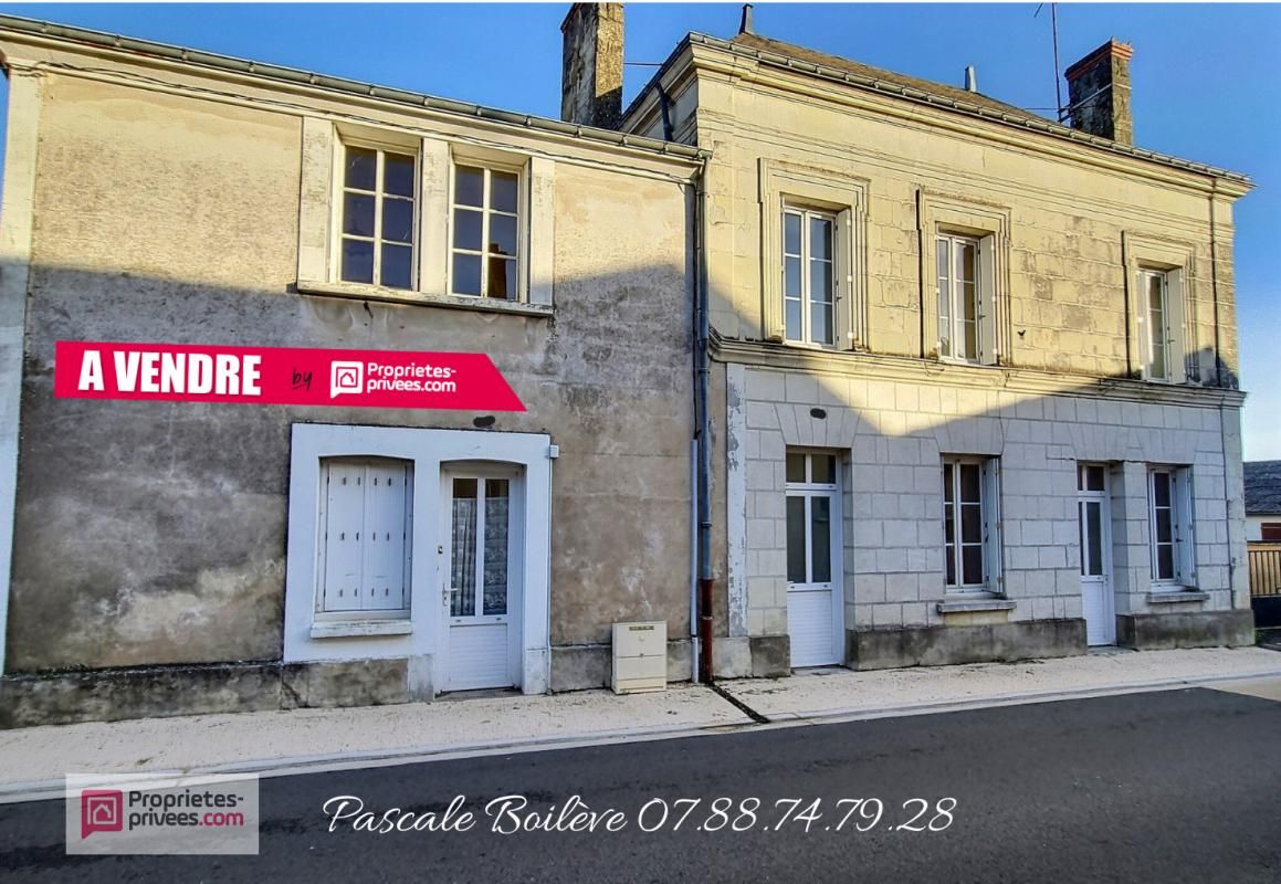 Ensemble immobilier de 3 habitations à rénover - 224 m² - VERNOIL LE FOURRIER (49390)