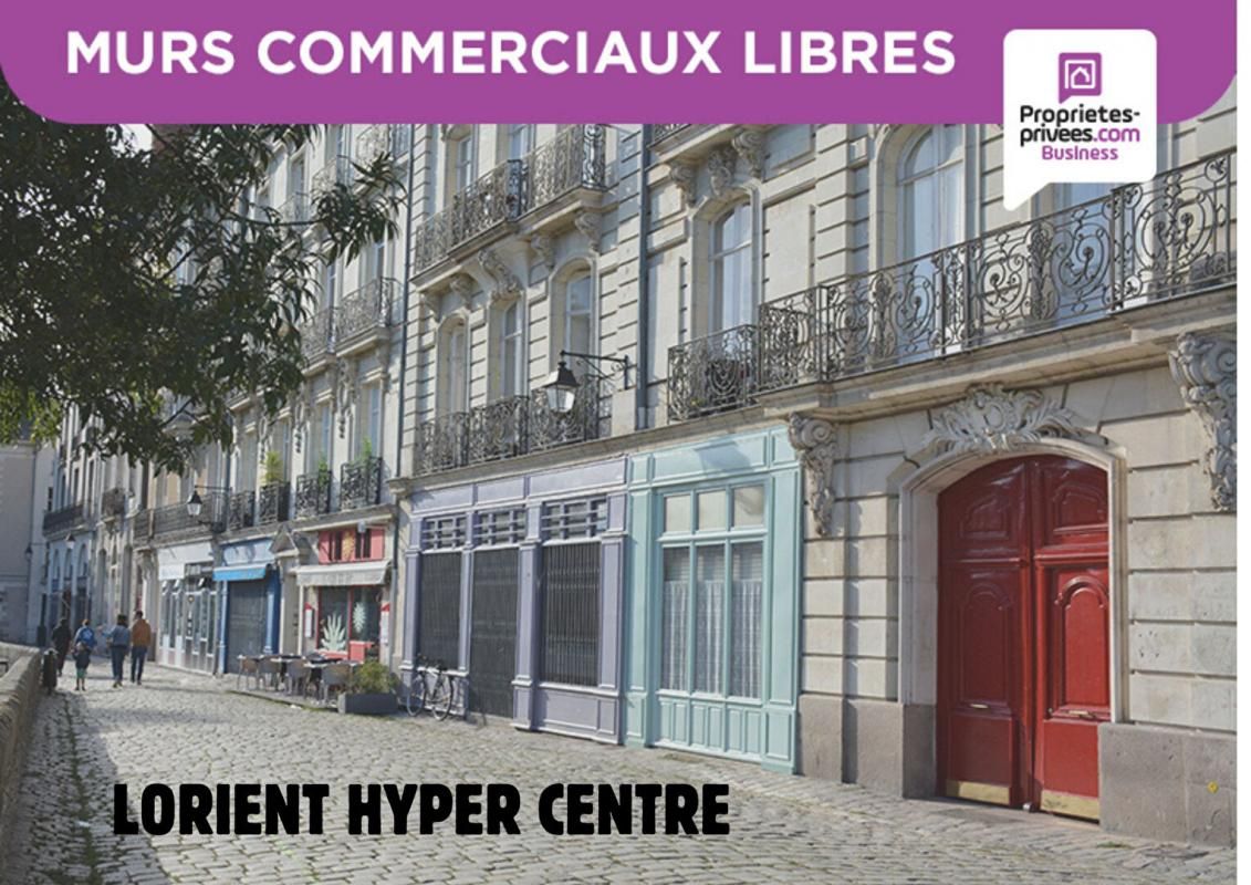 EXCLUSIVITE LORIENT - MURS COMMERCIAUX LIBRES 50 m², EMPLACEMENT N°1