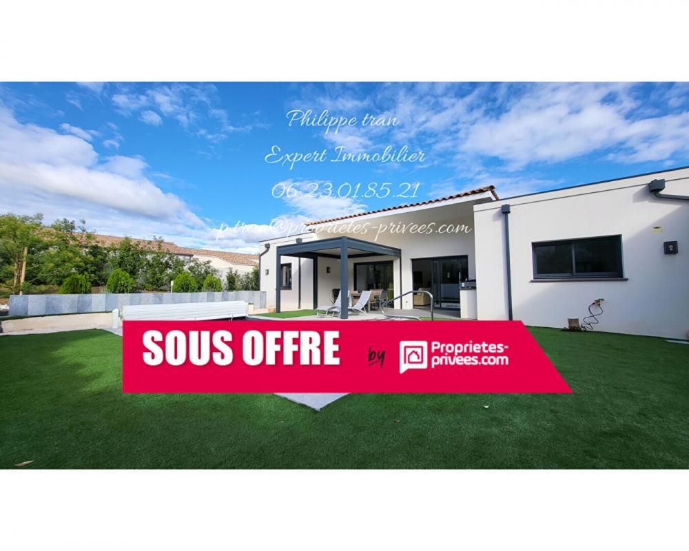 COLOMBIERS Villa récente T4 de plain-pied - 125 m² habitables avec garage