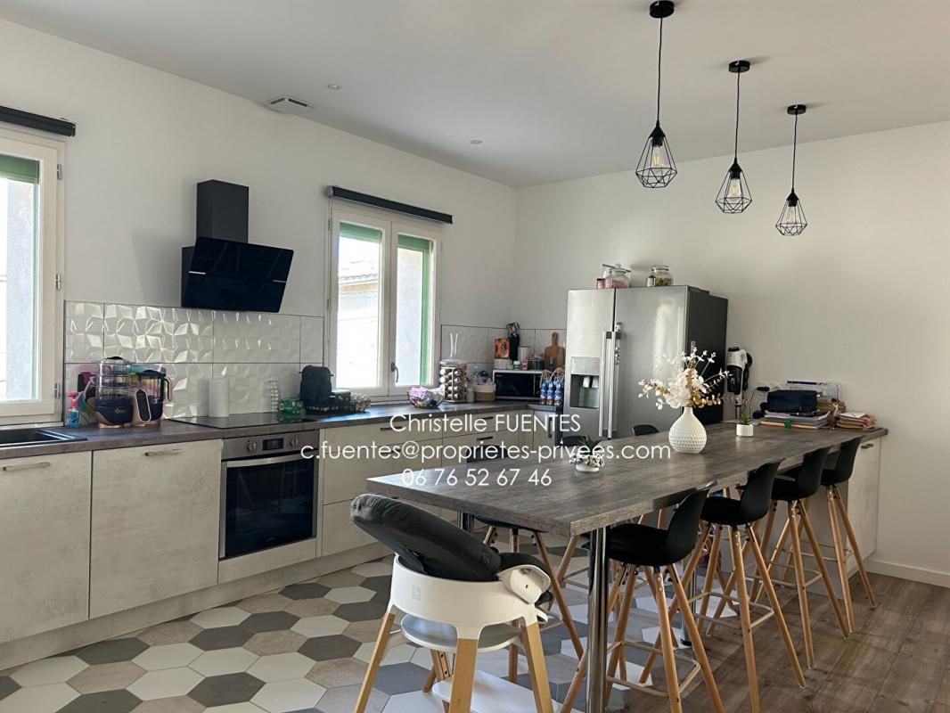LOUPIAN HERAULT - LOUPIAN (34140) - MAISON rénové de 90m2, avec grand garage et fort potentiel 4