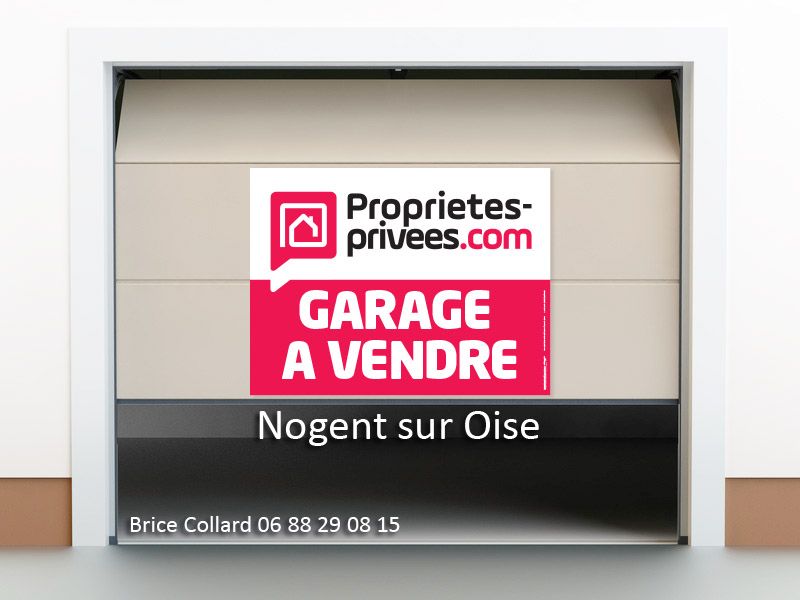 60180 NOGENT SUR OISE Lot de 3 garages en pleine propriété