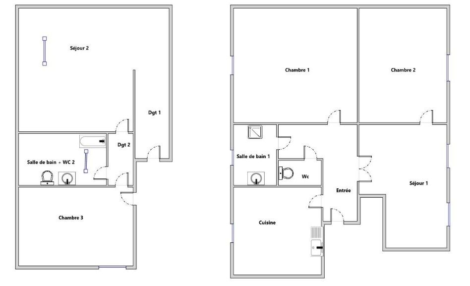 EPINAL Appartement Epinal 5 pièce(s) 96 m2 jardin et terrasse 3