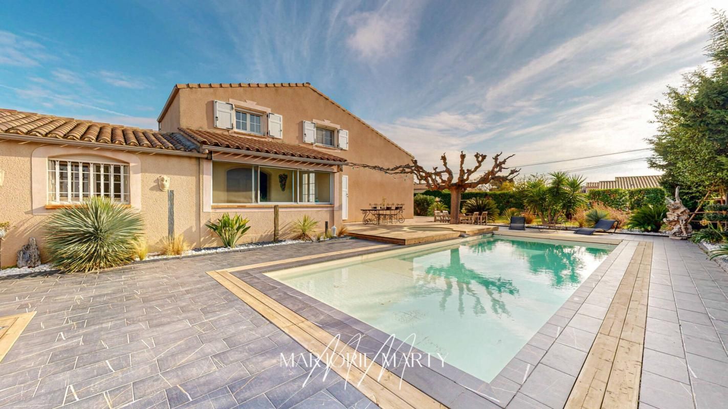 Villa  9 pièce(s) 230 m2 - Saint Marcel sur Aude - 695 000  FAI