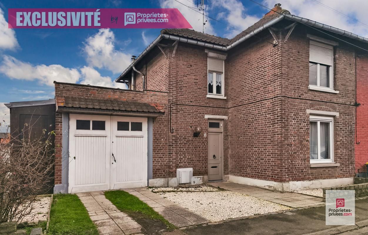 WATTRELOS Wattrelos, maison semi individuelle avec 3 chambres, garage 2VL, jardin 1