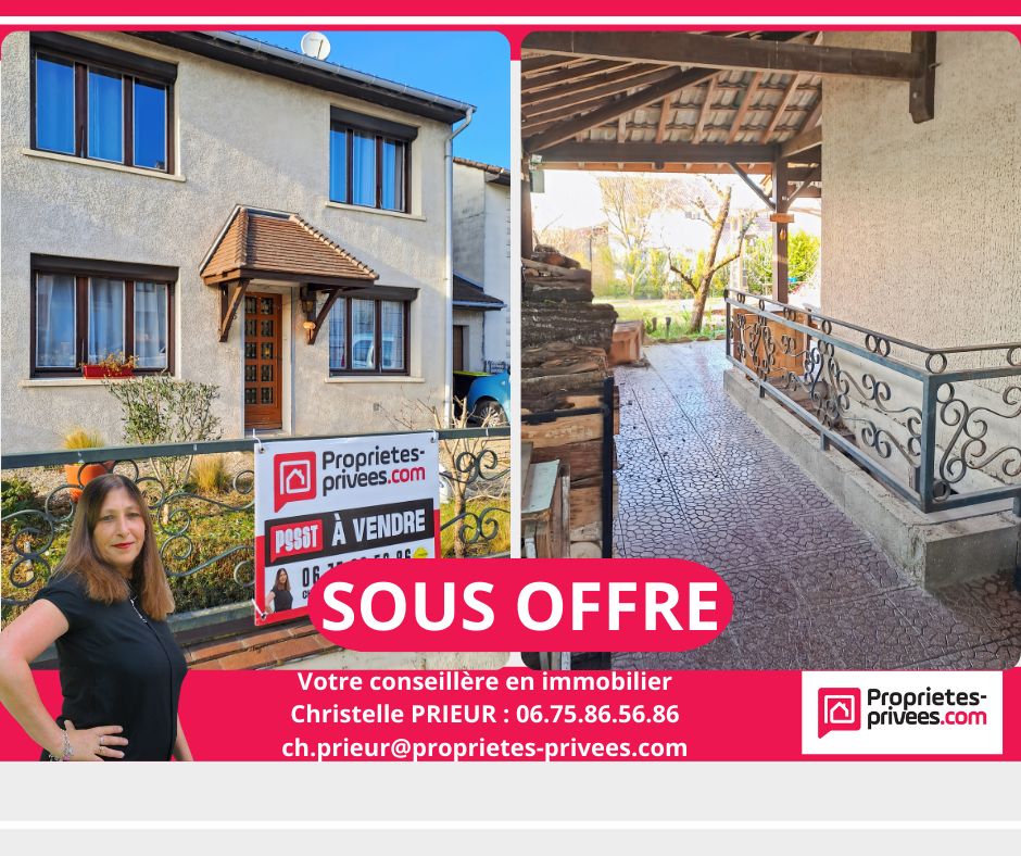 Maison Fagnieres 5 pièce(s) 92 m2 garage et sous-sol