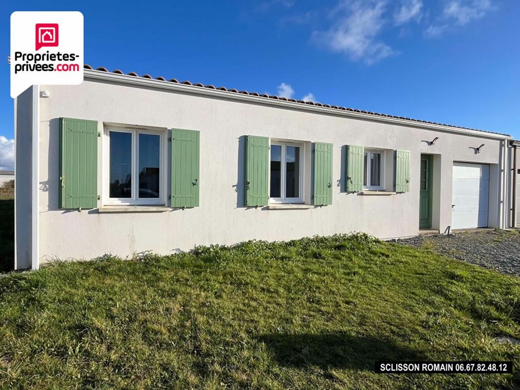 Maison Le Gua 4 pièce(s) 87 m2 - Plain-pied - 3 chambres - Jardin - PRIX 275 574 HAI