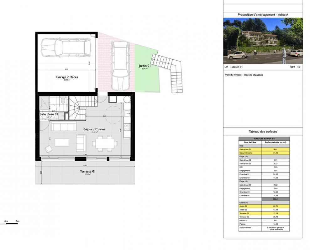 AUBAGNE À vendre : Maison neuve avec piscine et garage à Aubagne 125m² 460 000 2