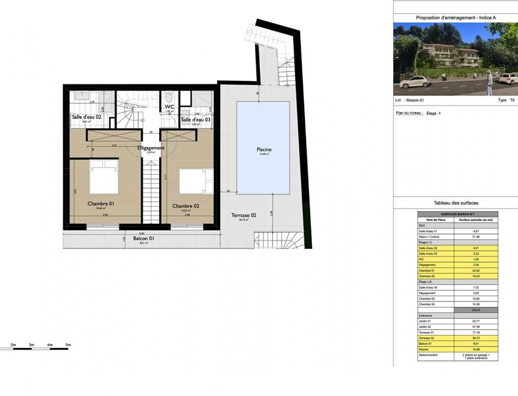 AUBAGNE À vendre : Maison neuve avec piscine et garage à Aubagne 125m² 460 000 3
