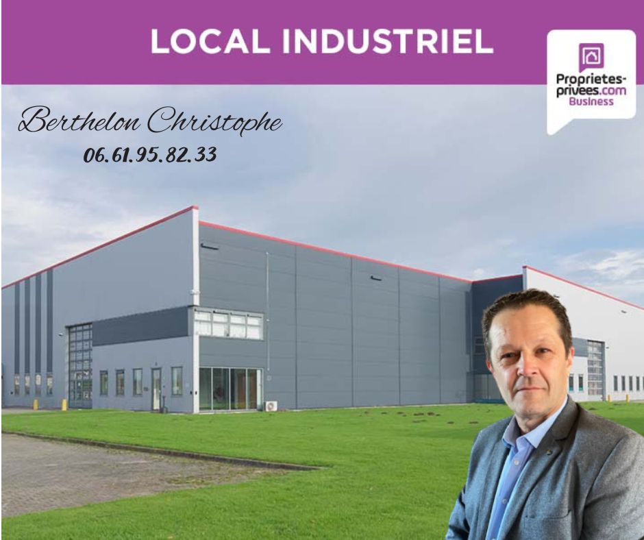 Entrepôts de Stockage de 615 m² et 250m² de bureau