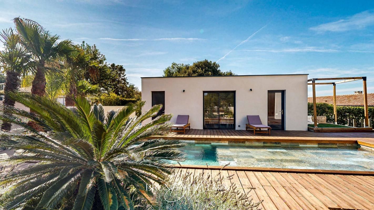 CARCASSONNE VILLA D'ARCHITECTE de 202m² Hab. sur 998m² DE TERRAIN avec PISCINE et GARAGE 4