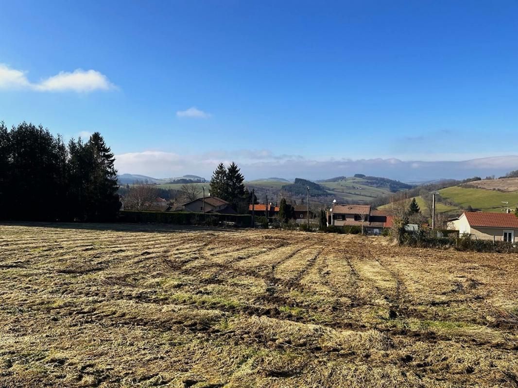 VIOLAY Terrain Violay 830 m2, viabilisé avec belle vue dégagée 3