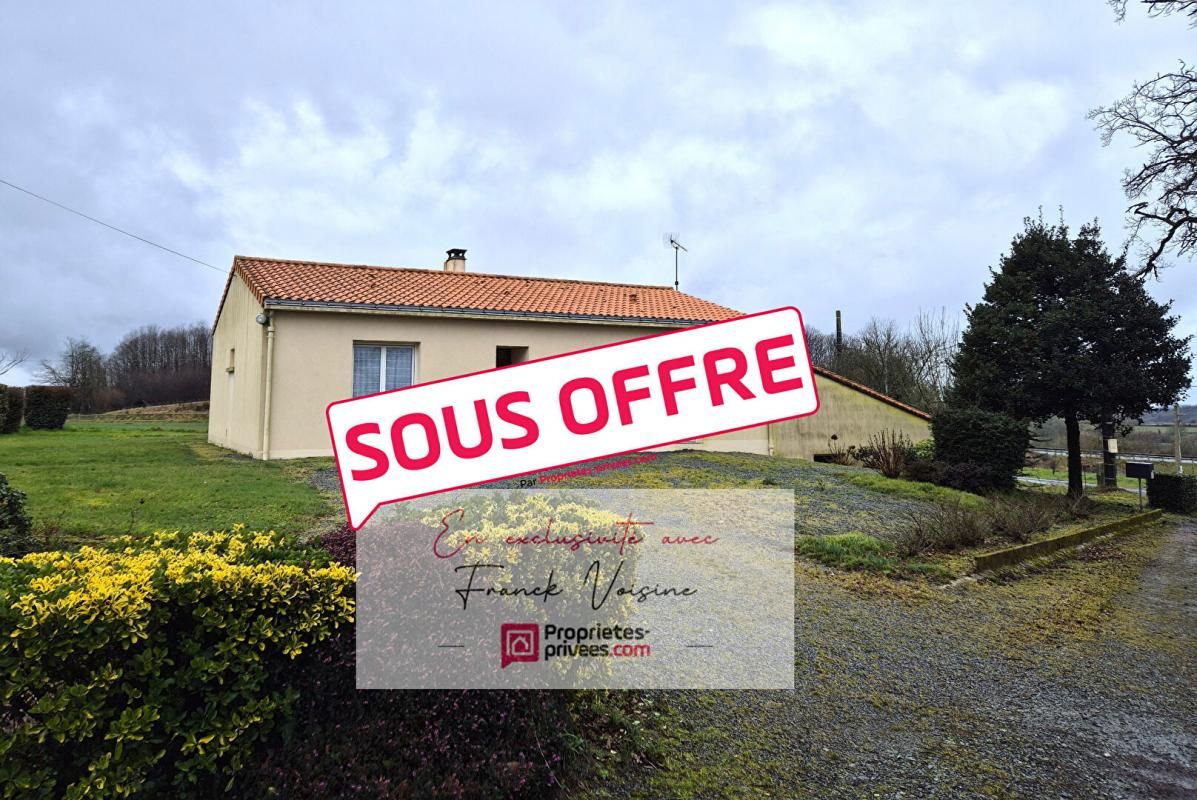 Maison  A VENDRE en EXCLUSIVITE - Saint Michel Mont Mercure - 4 Chambres - sur parcelle de 1346 m2 env