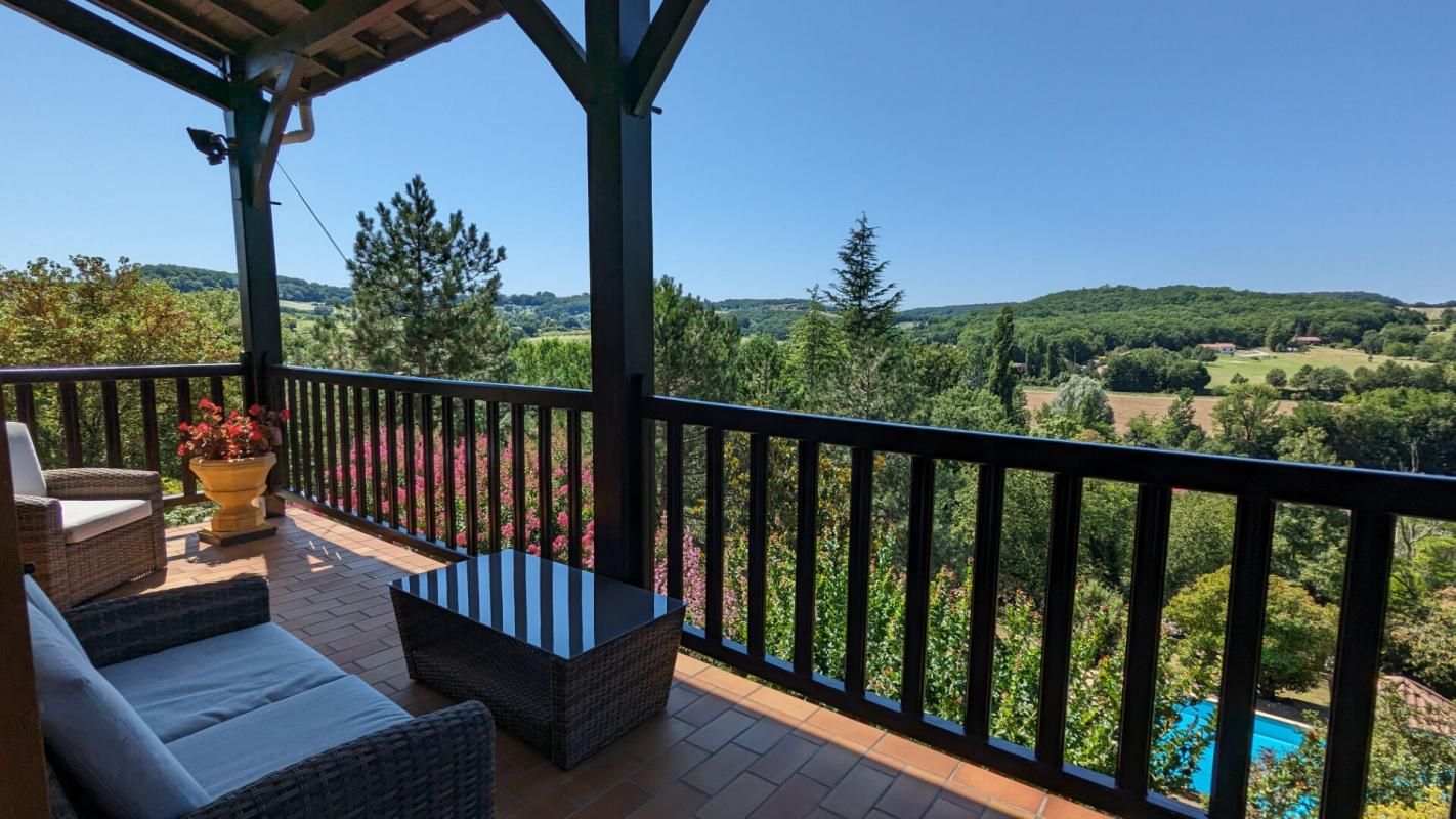 PENNE-D'AGENAIS Maison Penne D Agenais - Lot et Garonne - 6 pièces - vue - piscine - calme 2