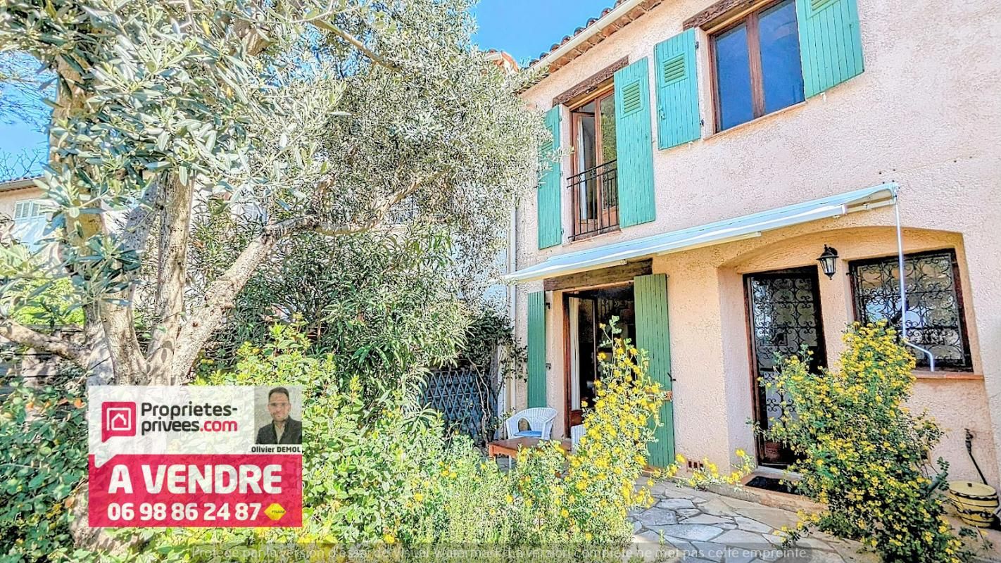 Maison jumelée 3 pièces au pied du village de Fayence