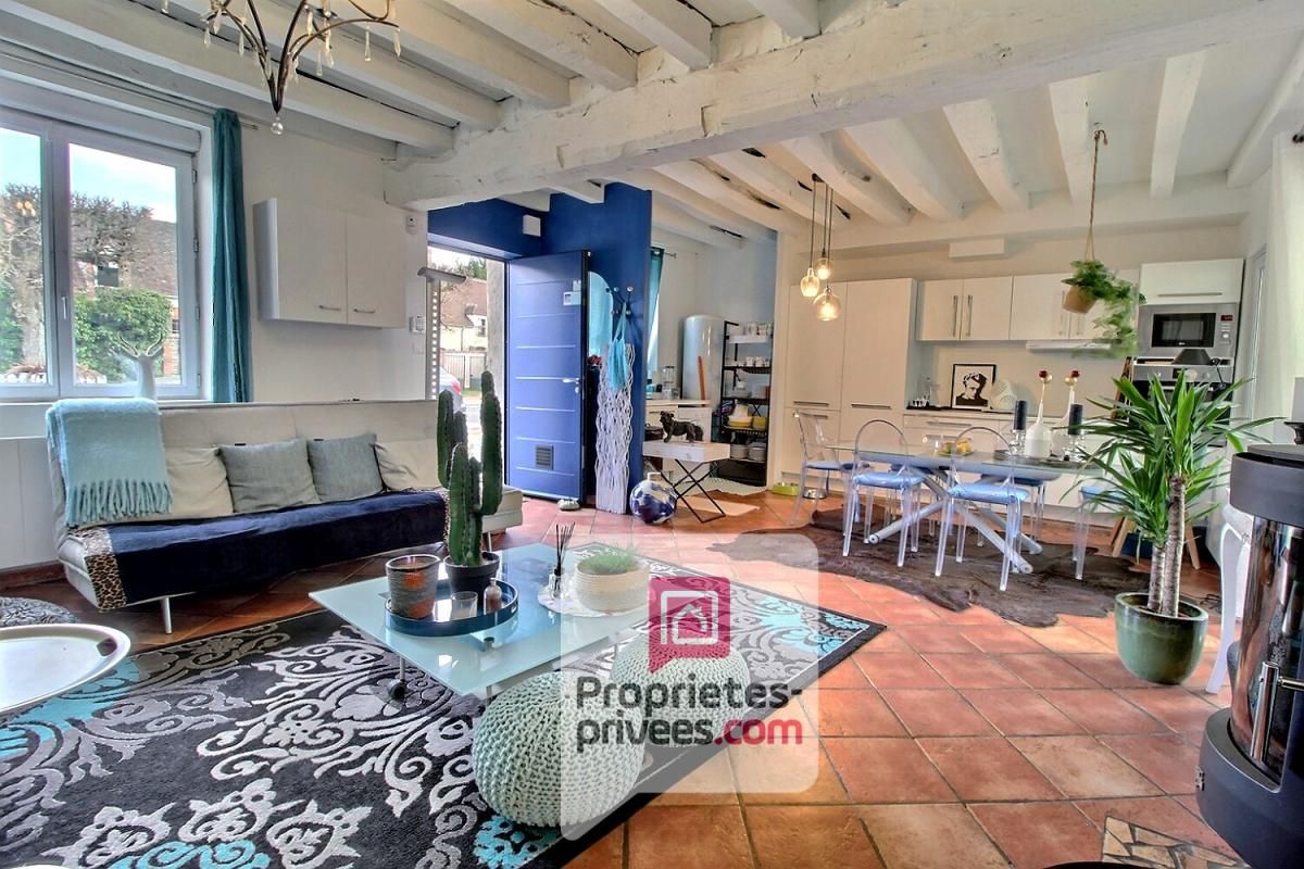 FERRIERES-EN-GATINAIS 1h de PARIS - A VENDRE MAISON de VILLAGE ATYPIQUE 120 m2 4