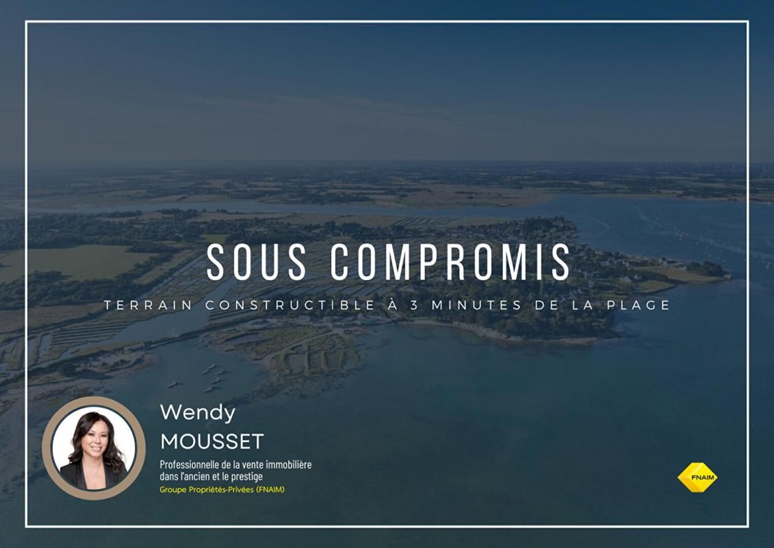 LE TOUR-DU-PARC Beau terrain constructible à 300 m du bourg et 600 m de la mer 2