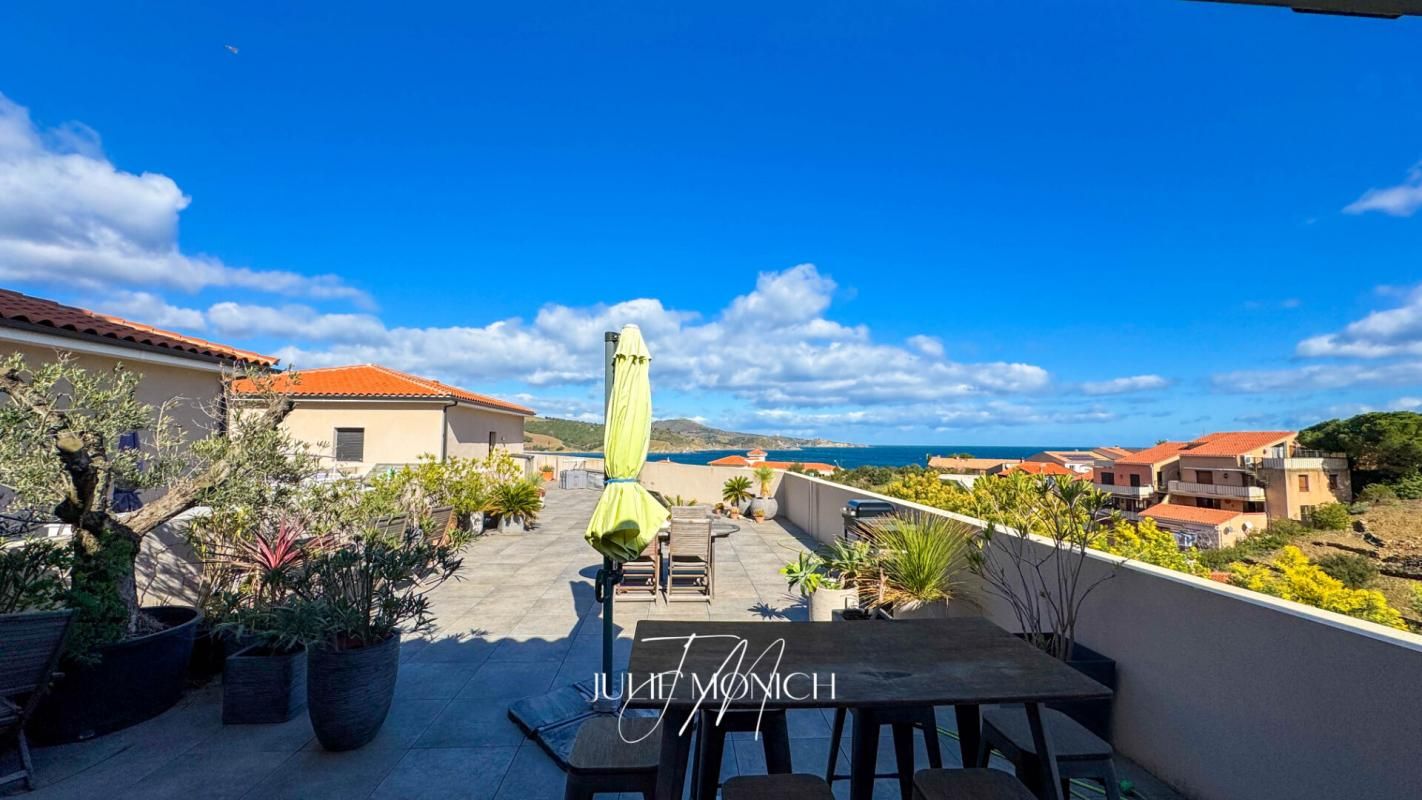 BANYULS-SUR-MER VUE MER, 3 chambres, terrasse, parking 2