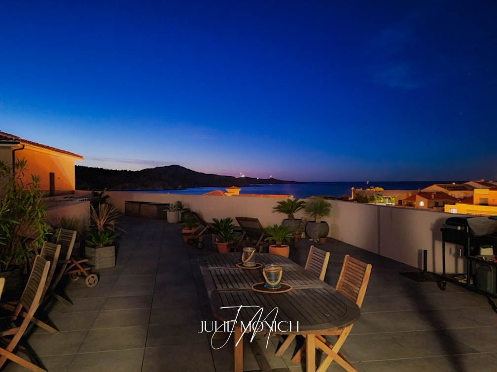 BANYULS-SUR-MER VUE MER, 3 chambres, terrasse, parking 3