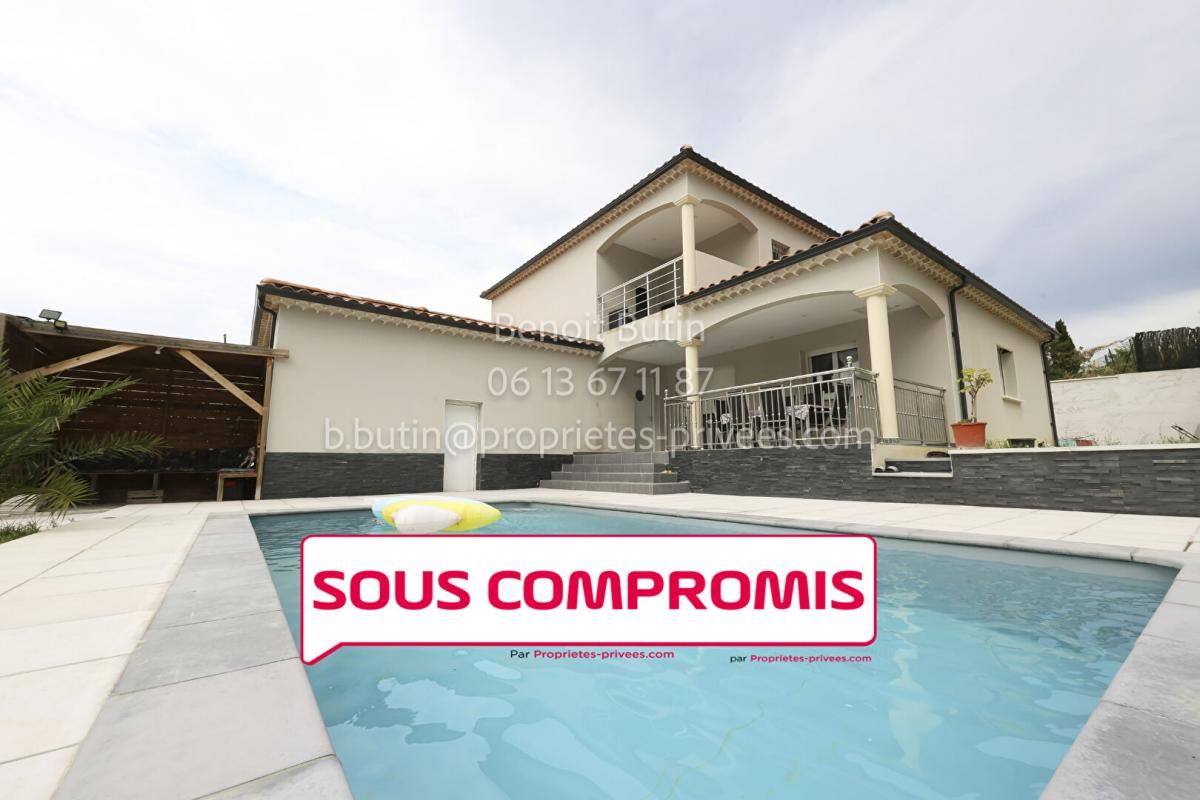 MALATAVERNE Villa 146m² avec Studio 32m², 5 chambres, sur 791m² de terrain avec piscine à Malataverne 343 000 2