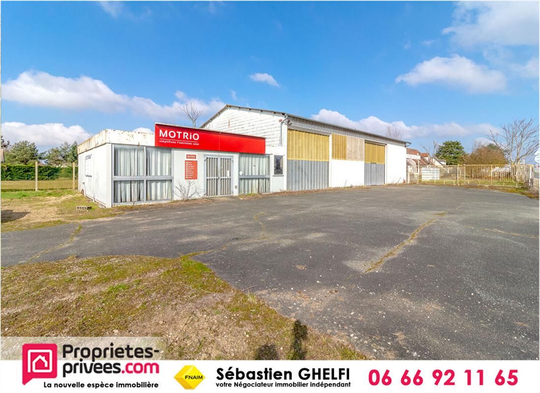 SOINGS-EN-SOLOGNE bâtiment d'environ 240 m² au sol-bureau-terrain constructible de 2120 m² 2