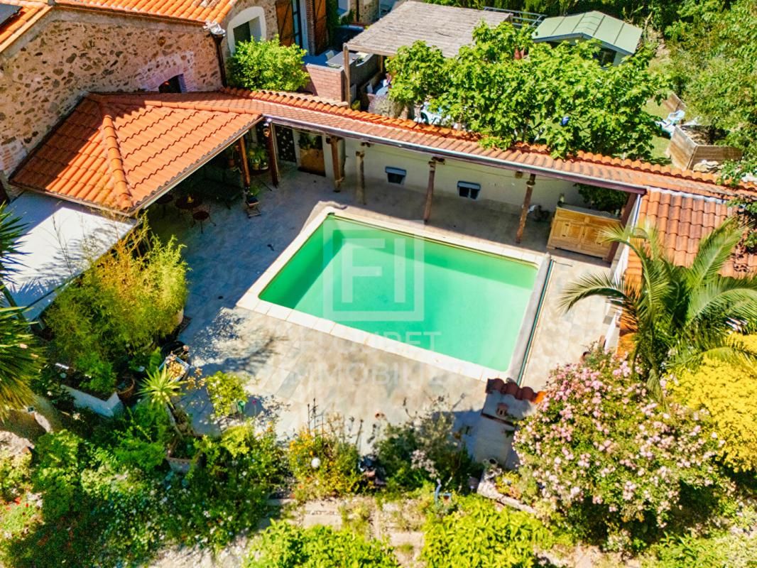 Mas catalan d'exception - Vue Albères, piscine, potentiel familial & libéral à 15 min des plages