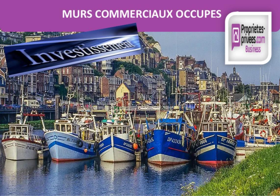 Le Tréport ! Murs Commerciaux occupés 100 m²