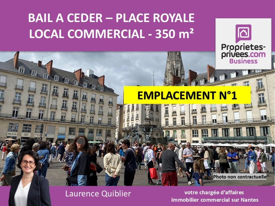 44000 NANTES - BAIL A CEDER , LOCAL COMMERCIAL 350 M²