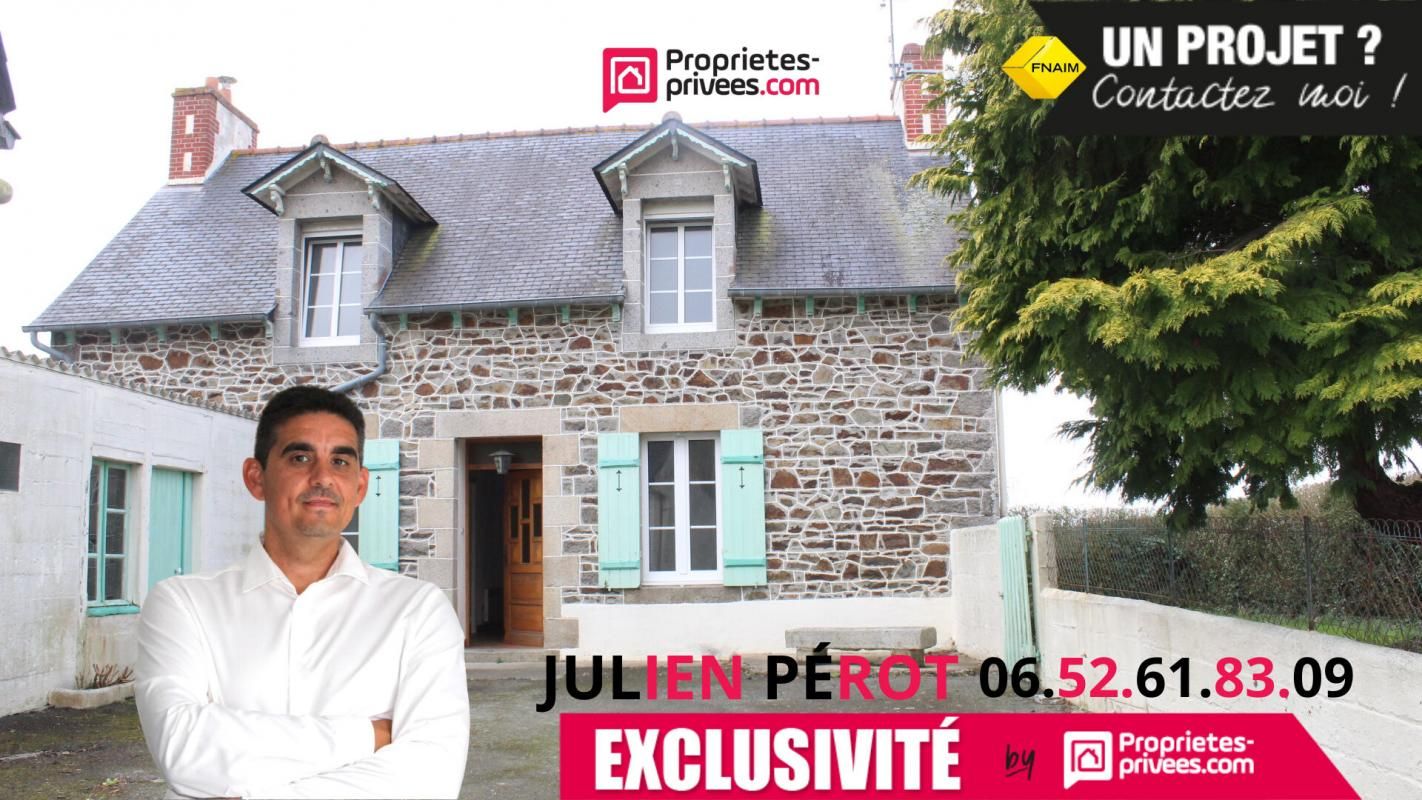 Exclusivité!! Côtes d'Armor 22590 Pordic. 2 chambres, garage indépendant, terrain