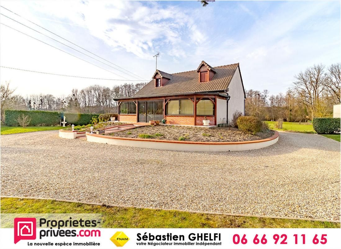 CONTRES belle maison au calme avec véranda et un grand terrain d'environ 4400 m² 2