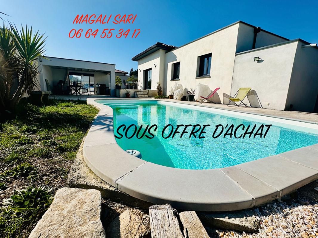 Maison St Hilaire De Brethmas 5 pièce(s) 96 m2 + 17m2 Pool house