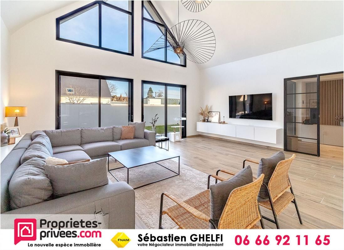 secteur nord-belle maison contemporaine avec 4 chambres dont 2 suites-bureau