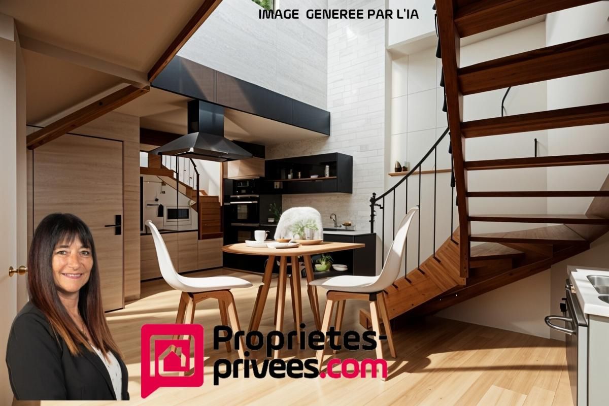 Maison de Bourg 5 pièce(s) 100 m2 - 2 ch (poss 3)
