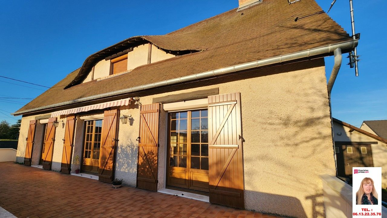 COURCELLES-SUR-SEINE Courcelles Sur Seine, Maison sur sous-sol total de 150 m2 - 5 chambres  - sur un terrain plat de  716 m2 -  Prix :  277.000 2