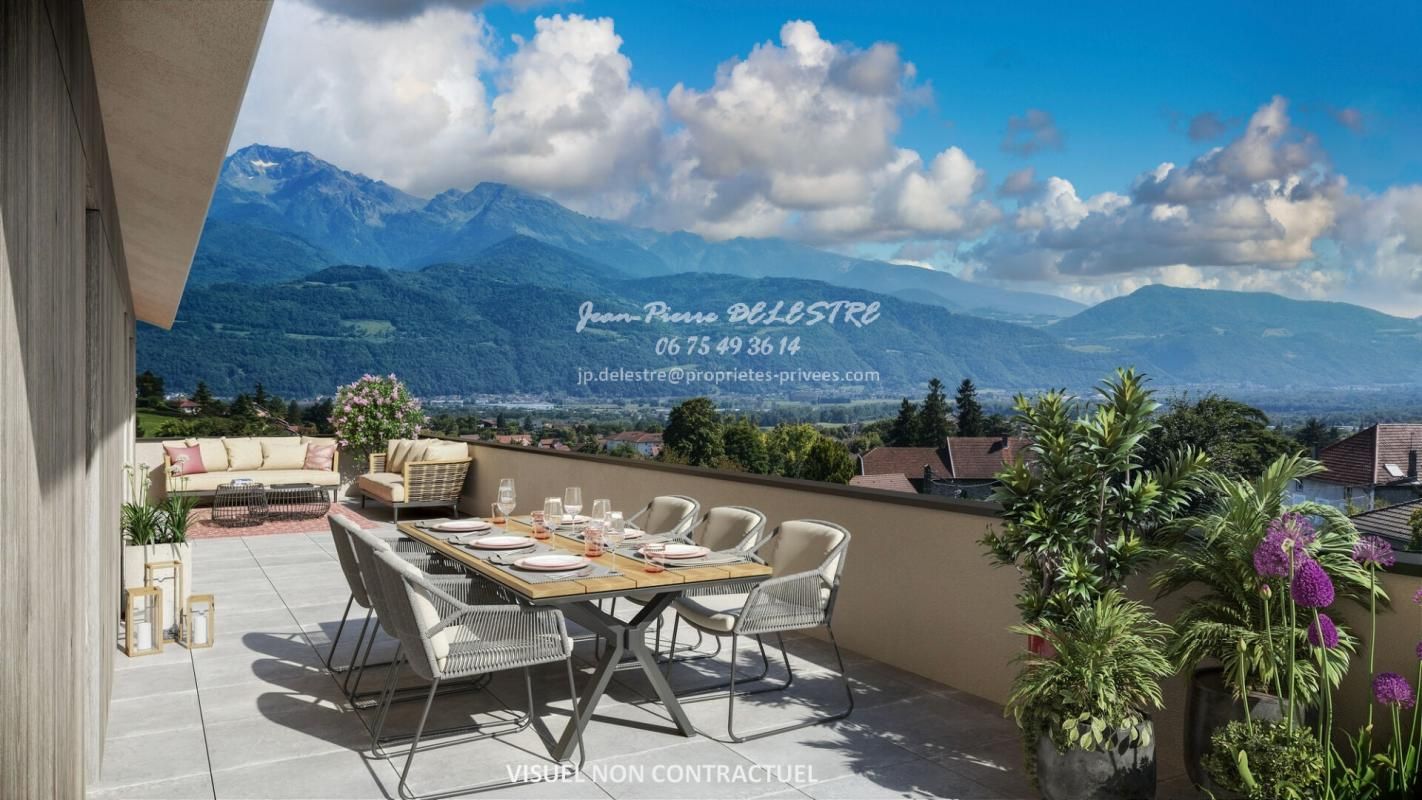 DERNIER ETAGE -5 PIECES 123 m² TERRASSE  avec garage, parking et cave