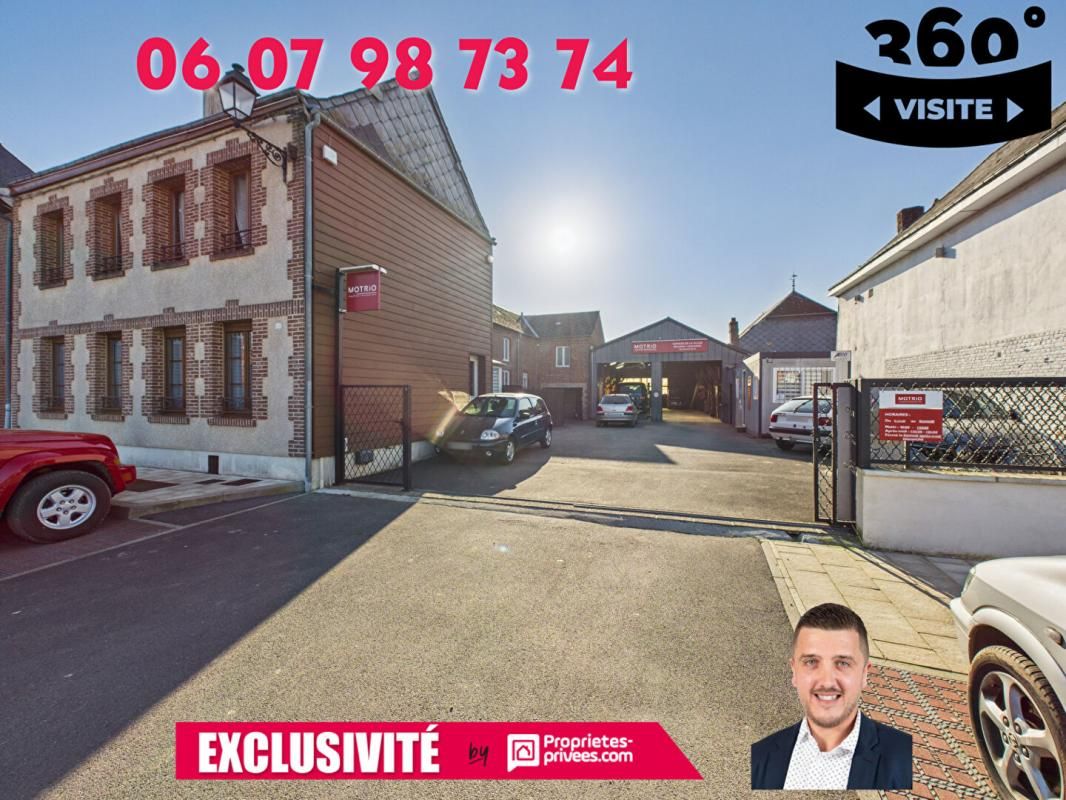 EXCLUSIVITE BRUNEHAMEL - MURS MIXTES, MAISON ET LOCAL D'ACTIVITE