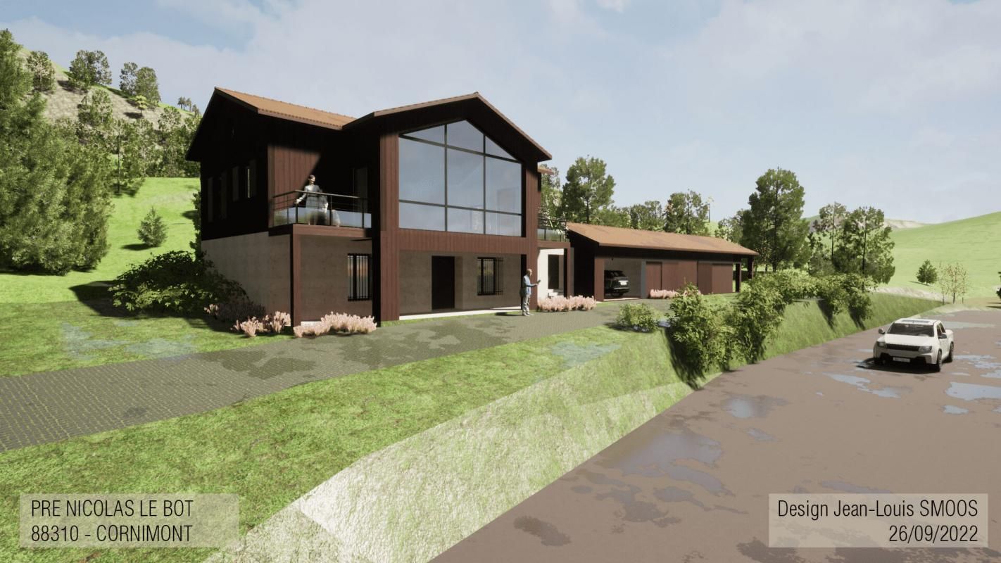 CORNIMONT Terrain 1 425 m² + Permis Purgé Grange 125 m² - 55 000 Euros - CORNIMONT 4