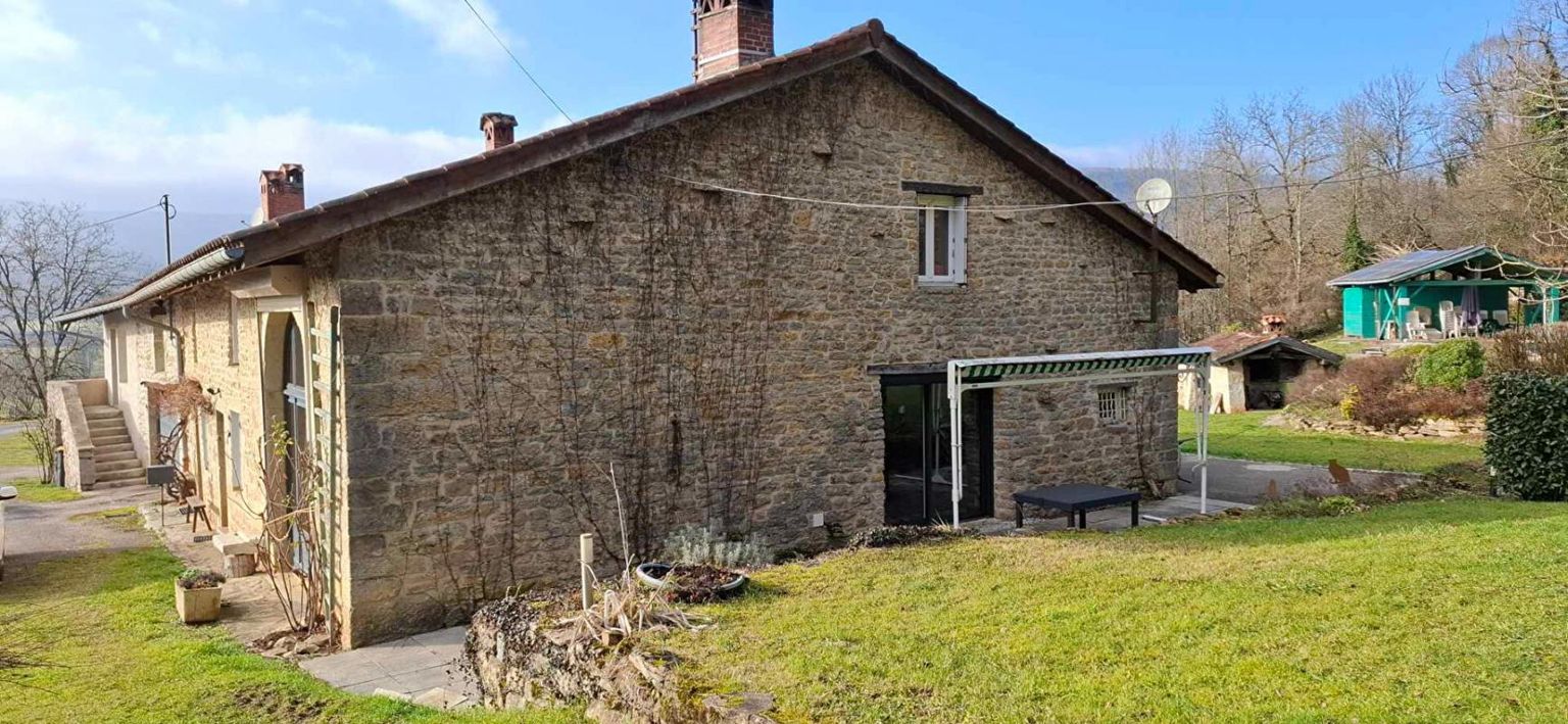 CHAVANNES-SUR-SURAN Maison de caractère en pierres 4