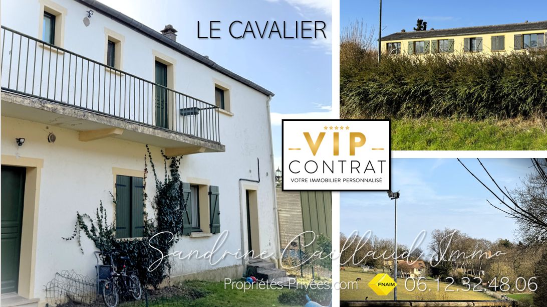 En EXCLUSIVITf VIP - Dans cadre exceptionnel - 8mn HOUDAN - Appartement T2+ - 1 chambre - séjour double - 145000 Euros HAI