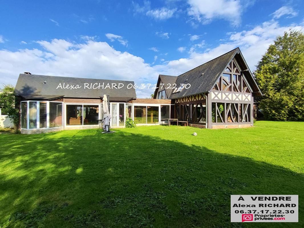 ROMILLY-LA-PUTHENAYE Maison Longère maison normande à vendre de 8 pièces 231 m2 2
