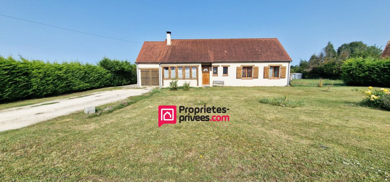 CHATILLON-SUR-CHER Maison de plain-pied - 101 m² - 5 pièces - 4 chambres - terrain de 1900 m2 avec puits 2