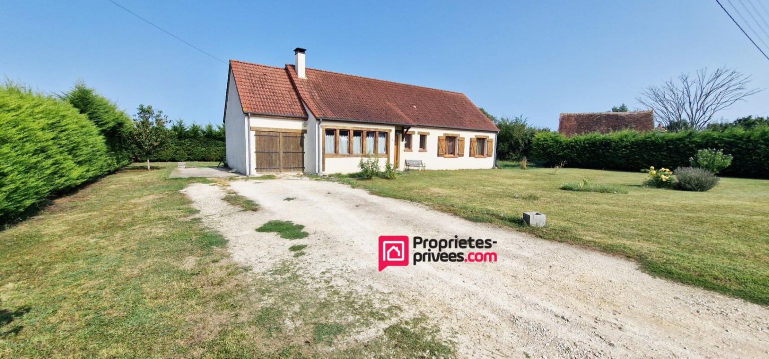 CHATILLON-SUR-CHER Maison de plain-pied - 101 m² - 5 pièces - 4 chambres - terrain de 1900 m2 avec puits 3