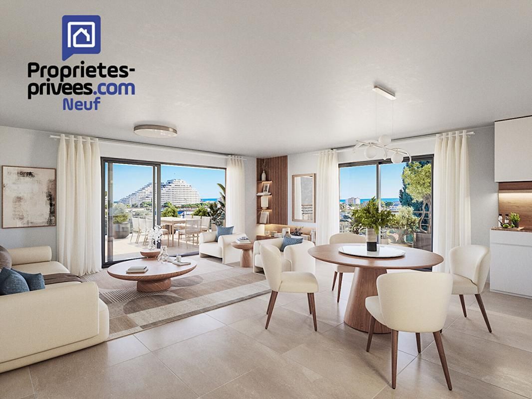 VILLENEUVE-LOUBET VILLA SUR TOIT - 4 p Villeneuve Loubet 2