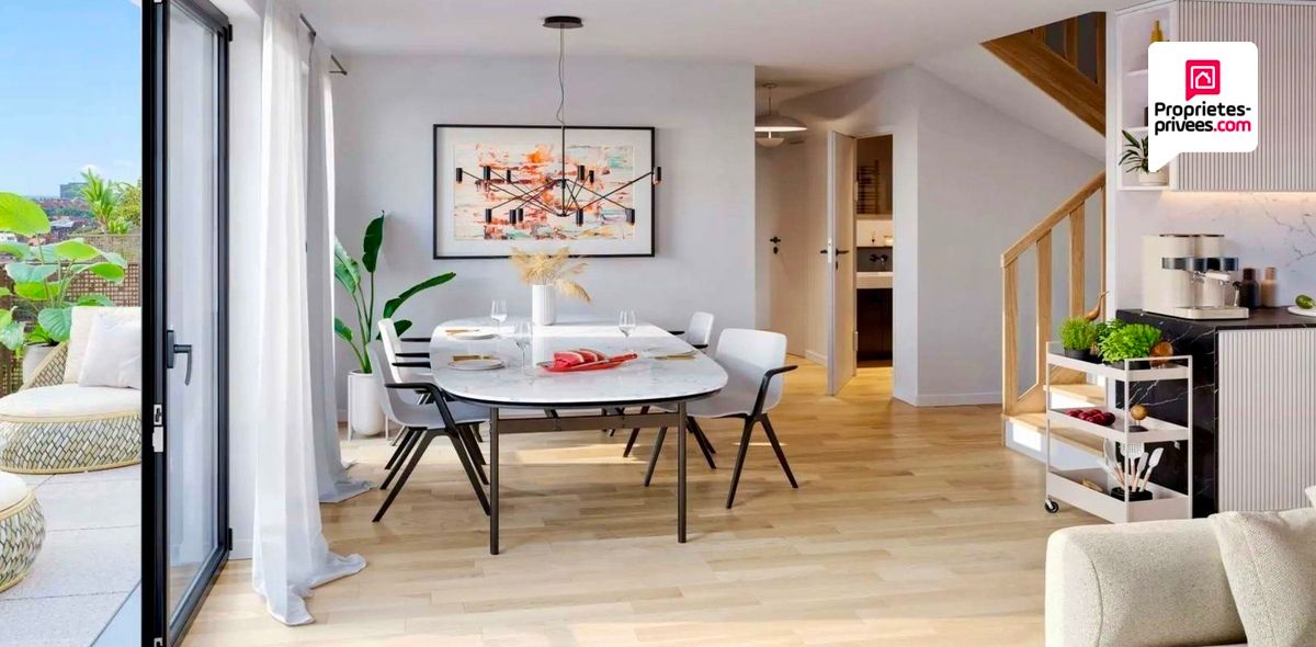 STRASBOURG STRASBOURG 67100 QUARTIER NEUDORF - Duplex 4 pièces, 98 m2, R+3 2