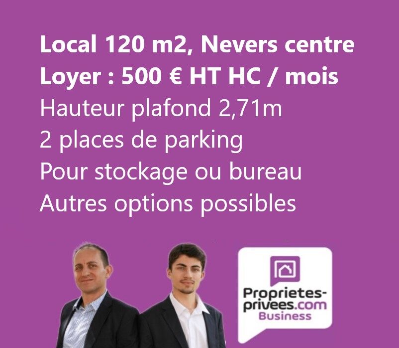 NEVERS CENTRE - LOCAL 120 M2