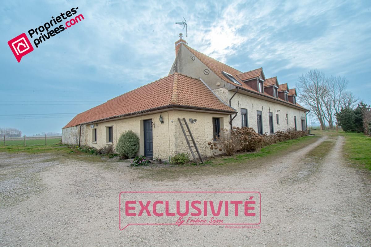 MARCK MARCK - 62730 - MAISON INDIVIDUELLE - 242M²- SEMI PLAIN -PIED - 5 CHAMBRES- 6900M² - BERCK DE 200M² 2