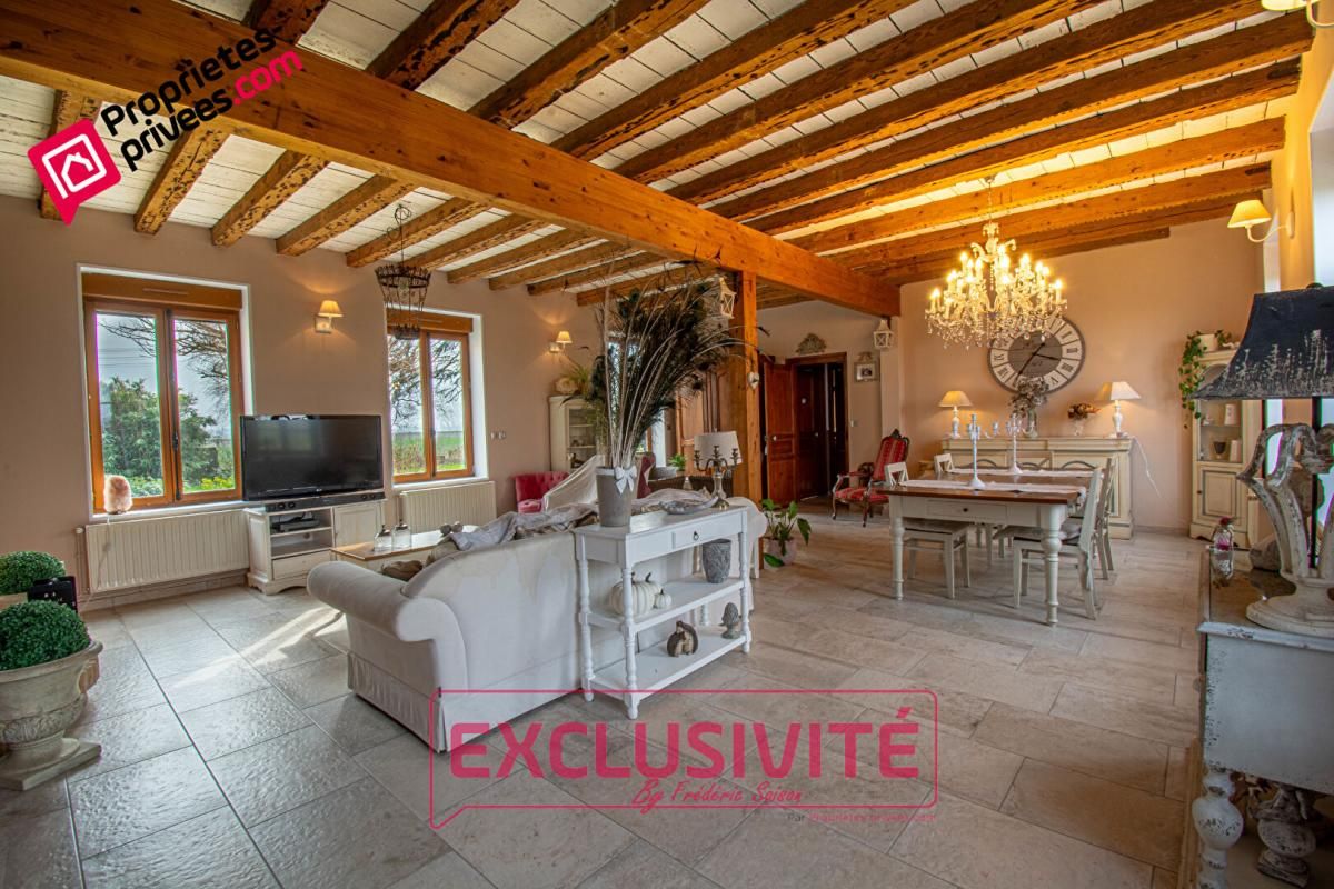 MARCK MARCK - 62730 - MAISON INDIVIDUELLE - 242M²- SEMI PLAIN -PIED - 5 CHAMBRES- 6900M² - BERCK DE 200M² 3