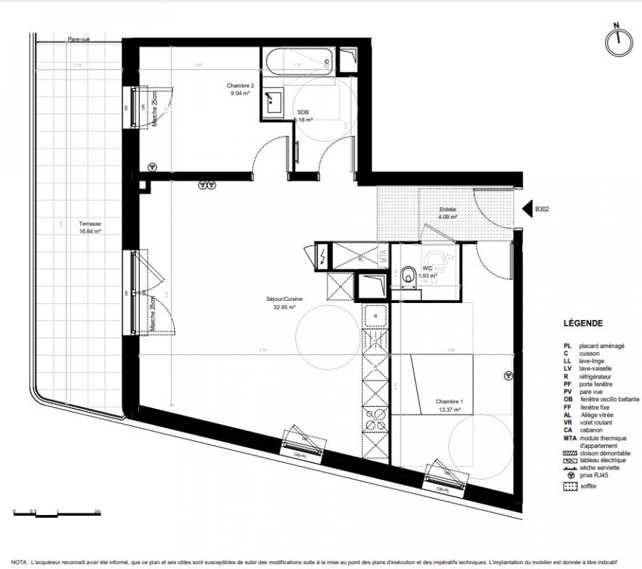 DUNKERQUE Appartement 3 pièce(s) 67 m2 4